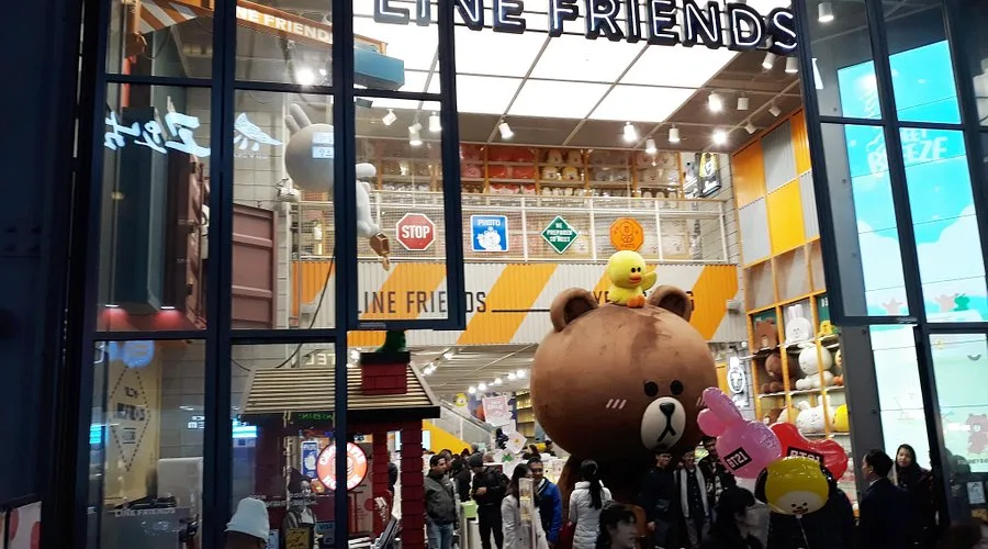 line store myeongdong