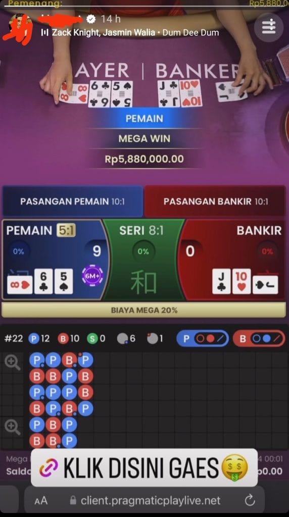 Selebgram promosi judi online