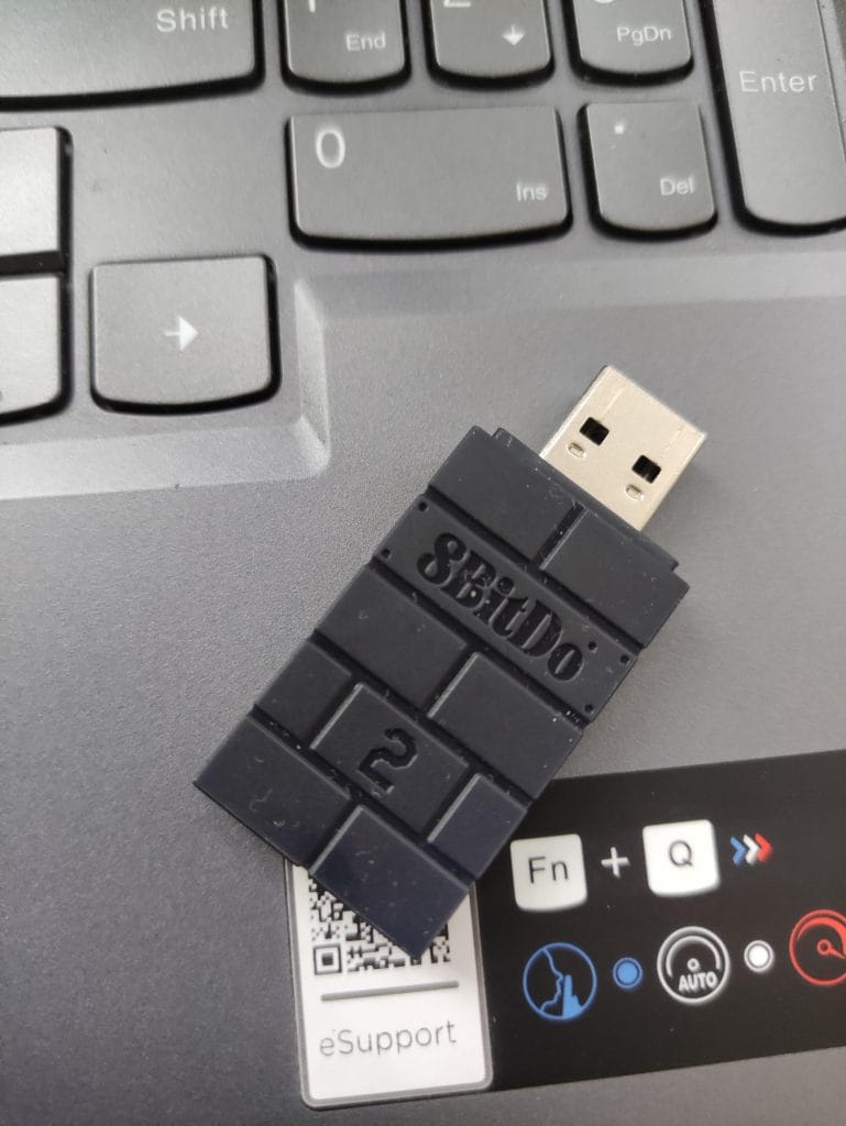 8bitdo seperti usb stick pada umumnya