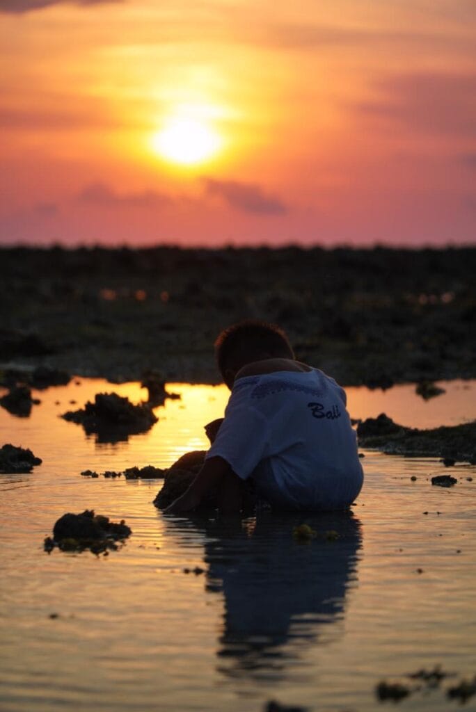 Sunset di gili trawangan yang begitu indah