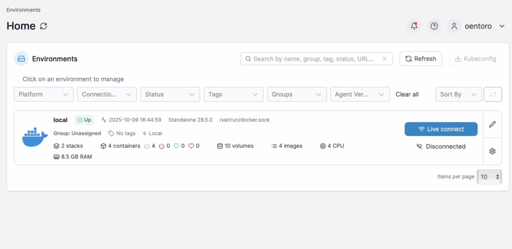 Portainer adalah aplikasi web untuk memudahkan pengelolaan docker